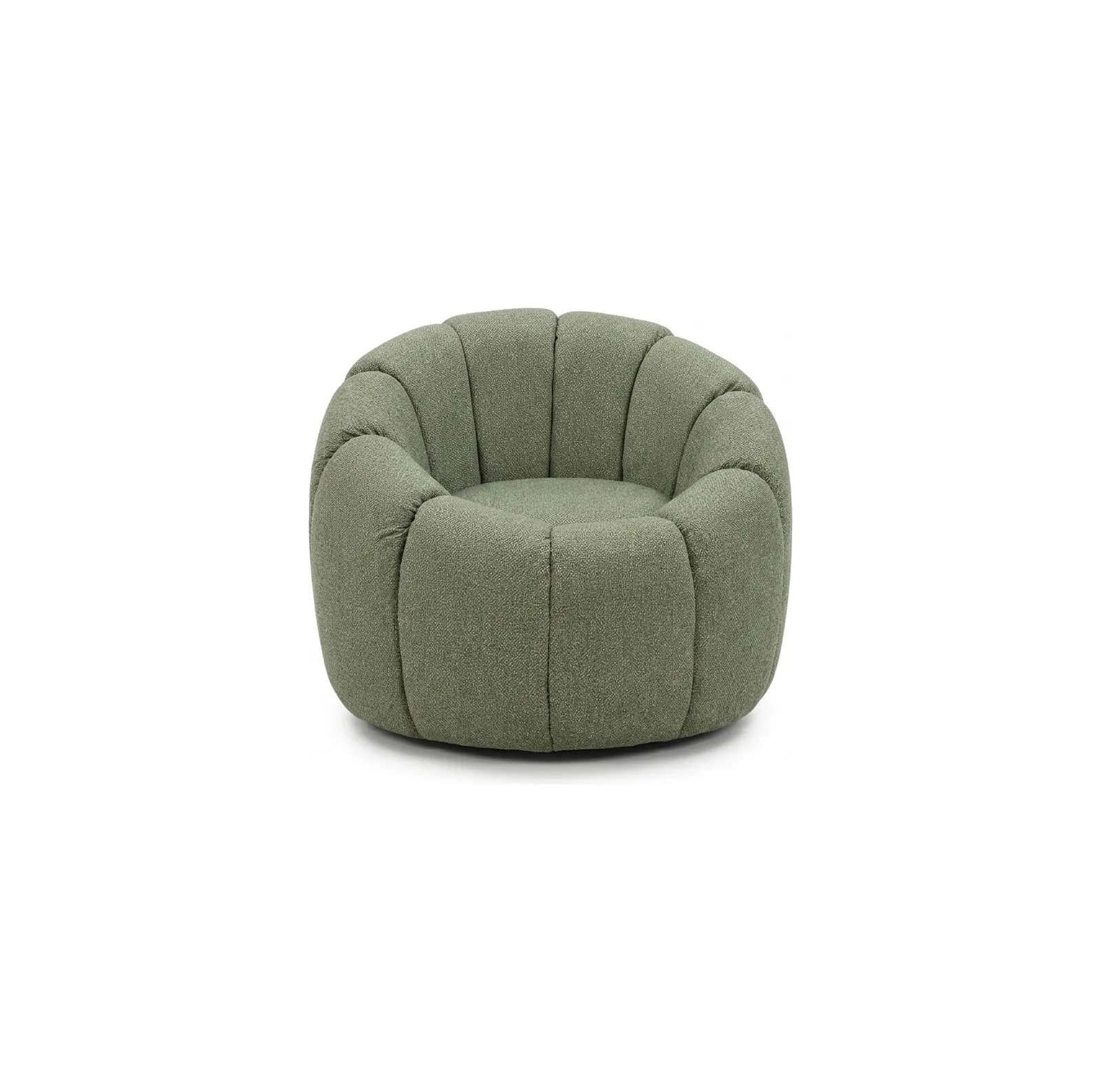 Poltrona concha en verde salvia — ITER Muebles