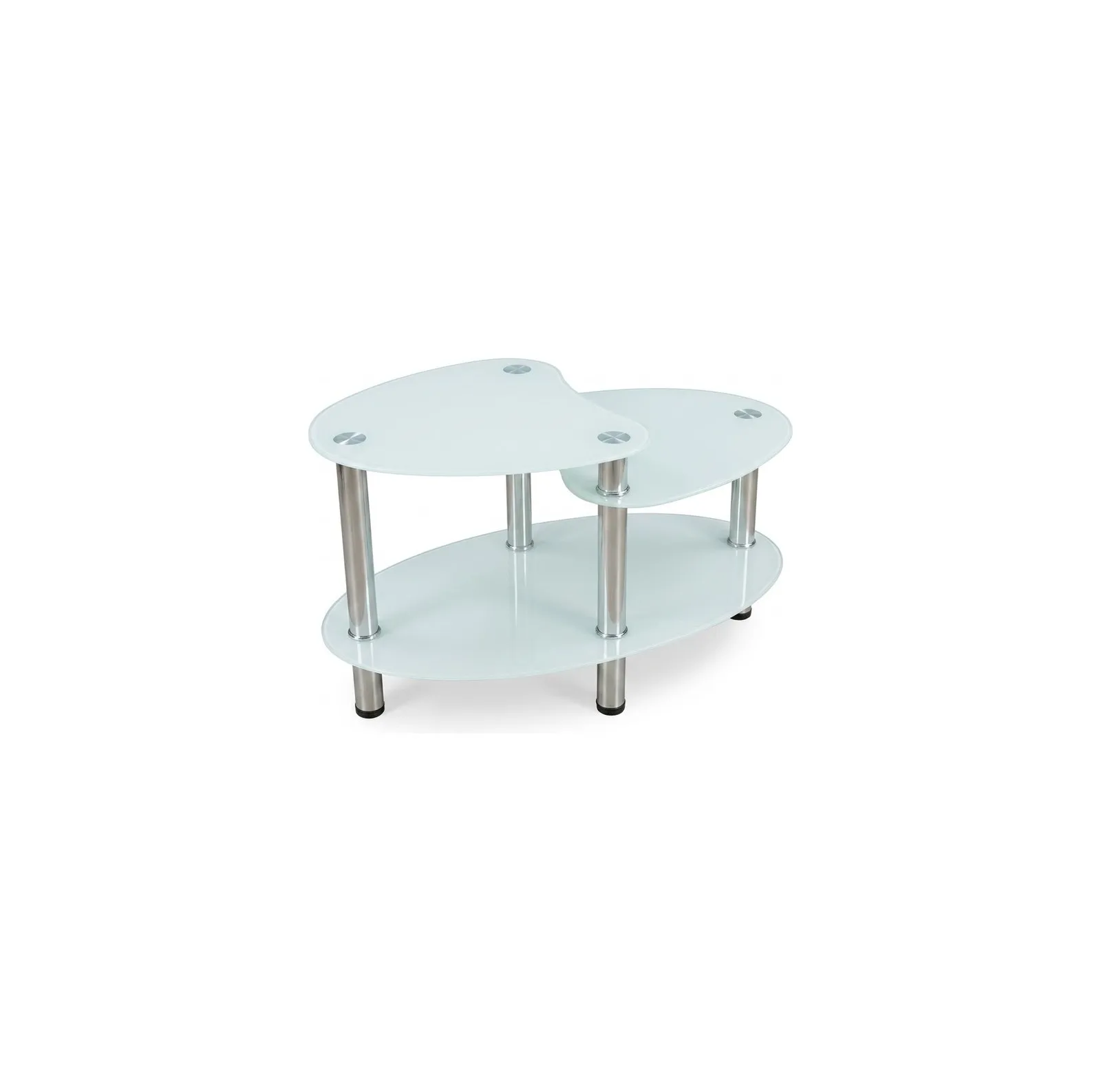 Mesa de centro de vidrio azul — ITER Muebles